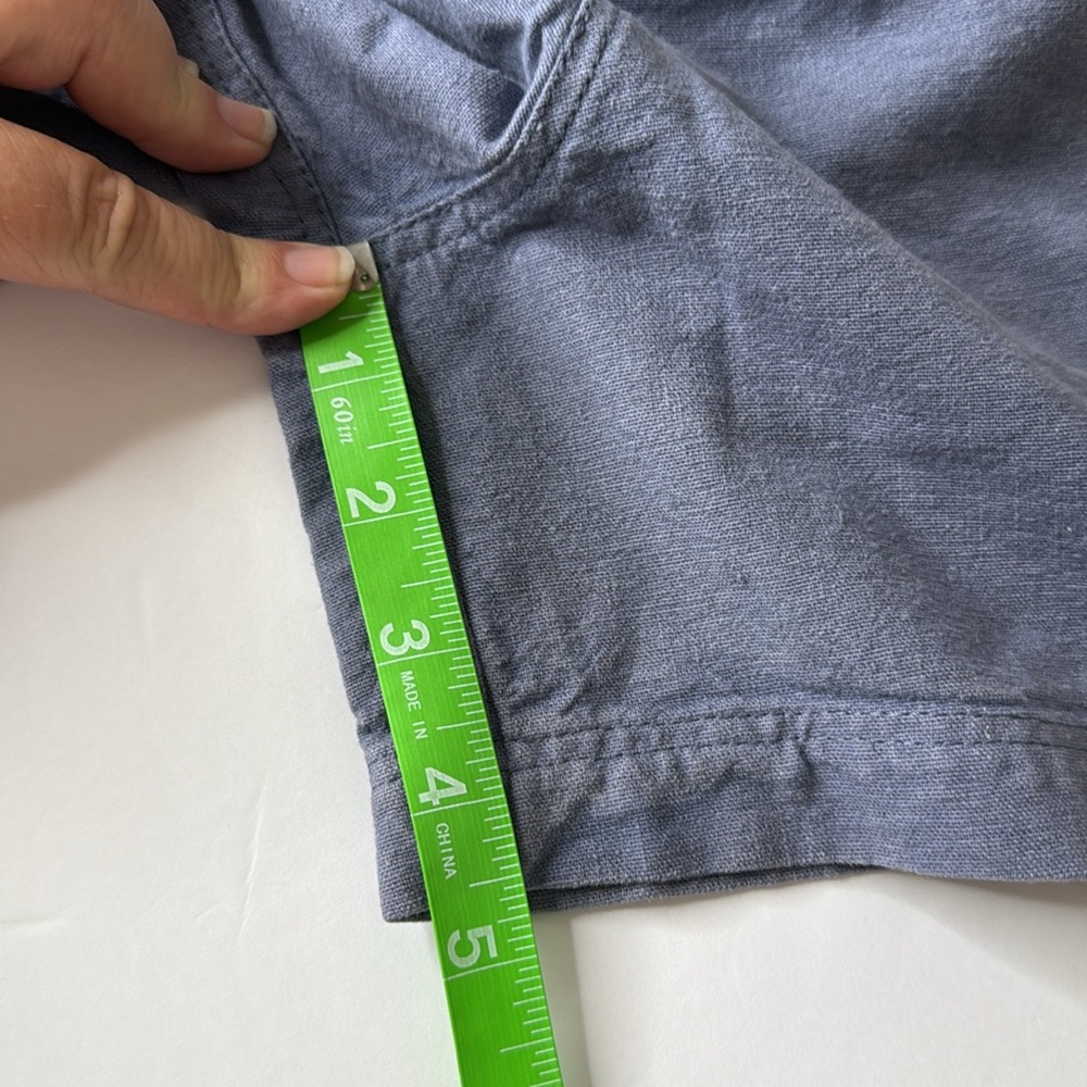 Free People Coney Beach Shorts Blue Large - Picture 10 of 12
